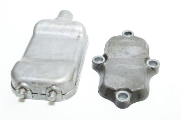 80-83 HONDA GOLDWING 1100 GL1100 OEM ENGINE INNER OIL FILTER PICKUP SCREEN-COVER USED - Image 6