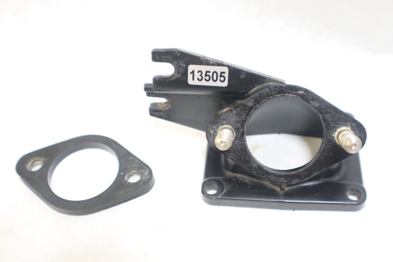 OEM 1986 86 87 KAWASAKI JS 300 CARB CARBURETOR INTAKE MANIFOLD S124-30