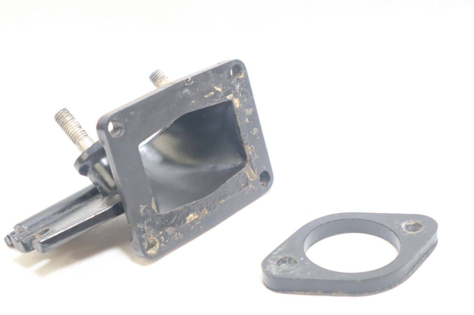 OEM 1986 86 87 KAWASAKI JS 300 CARB CARBURETOR INTAKE MANIFOLD S124-30 - Image 10