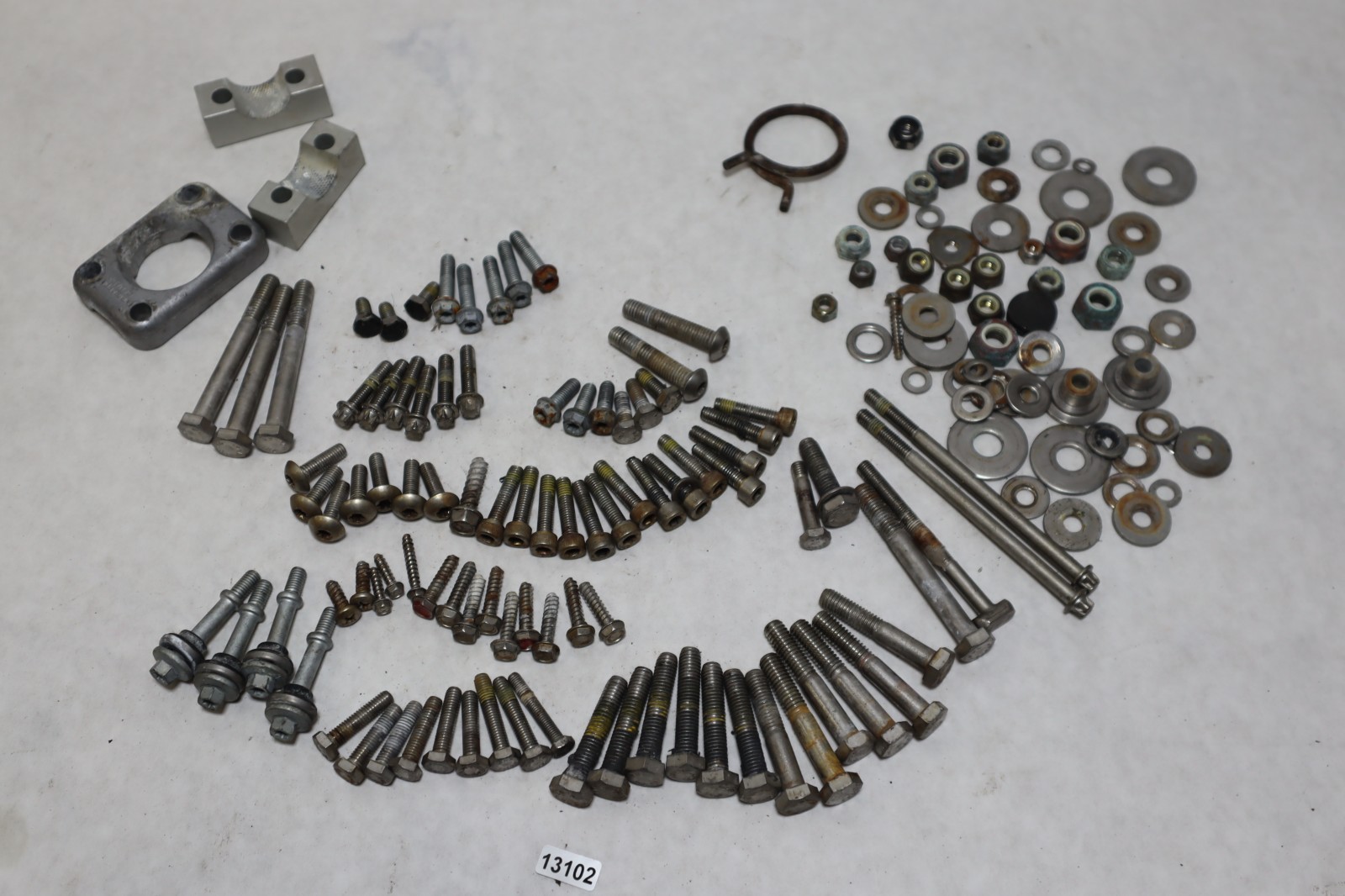 2007 SEA-DOO gtx gti 155 HARDWARE PARTS LOT BOLTS NUTS SCREWS WASHERS - Image 2