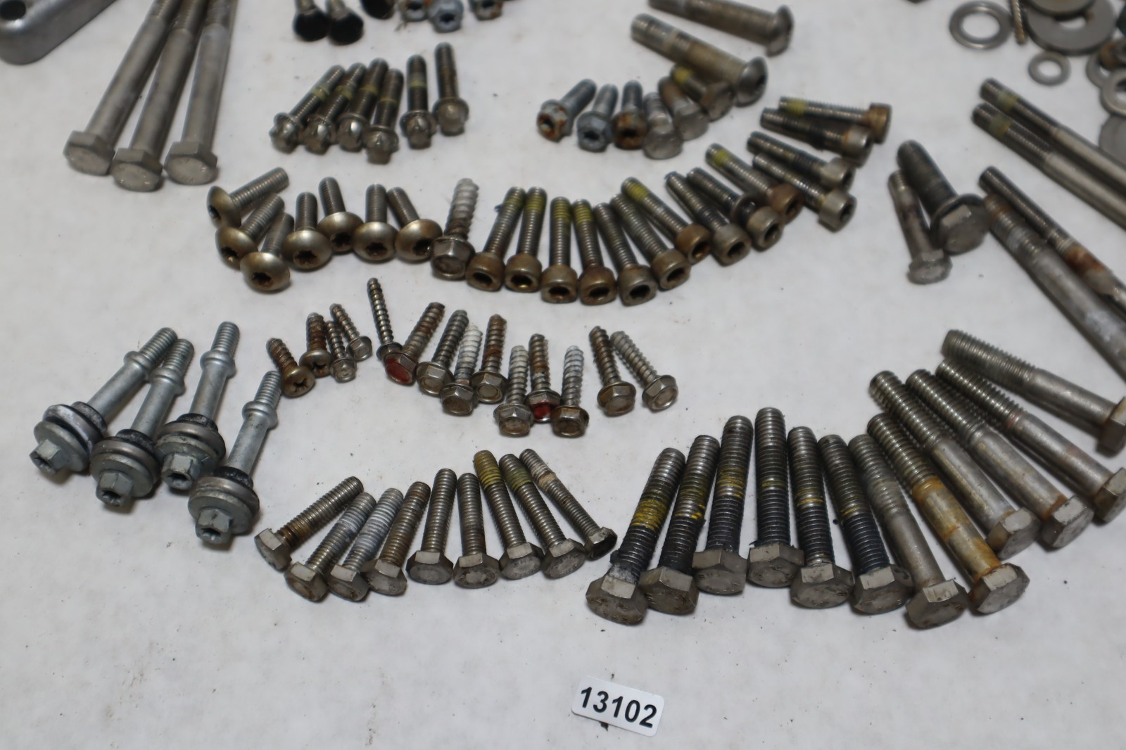 2007 SEA-DOO gtx gti 155 HARDWARE PARTS LOT BOLTS NUTS SCREWS WASHERS - Image 3