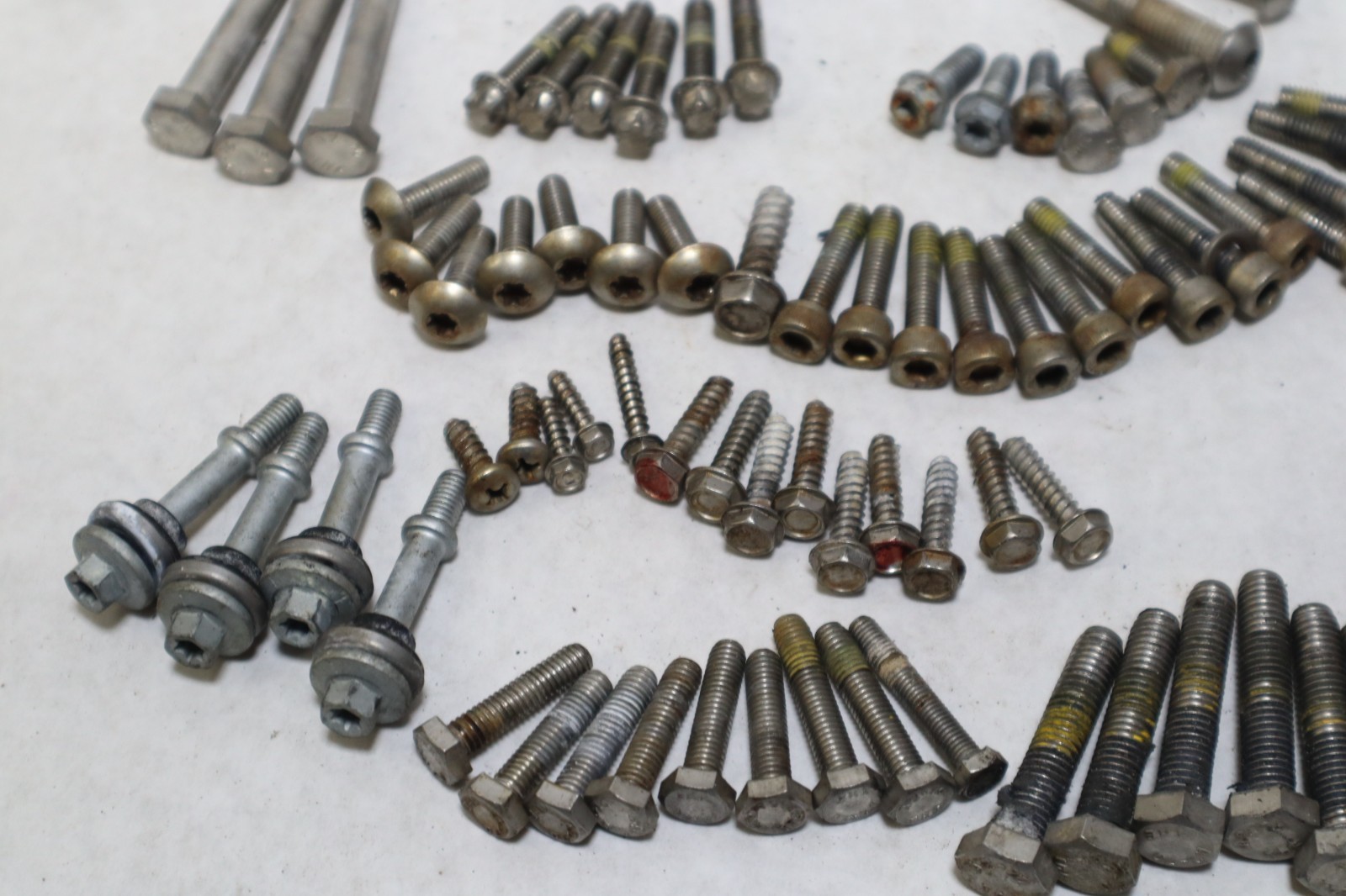 2007 SEA-DOO gtx gti 155 HARDWARE PARTS LOT BOLTS NUTS SCREWS WASHERS - Image 4