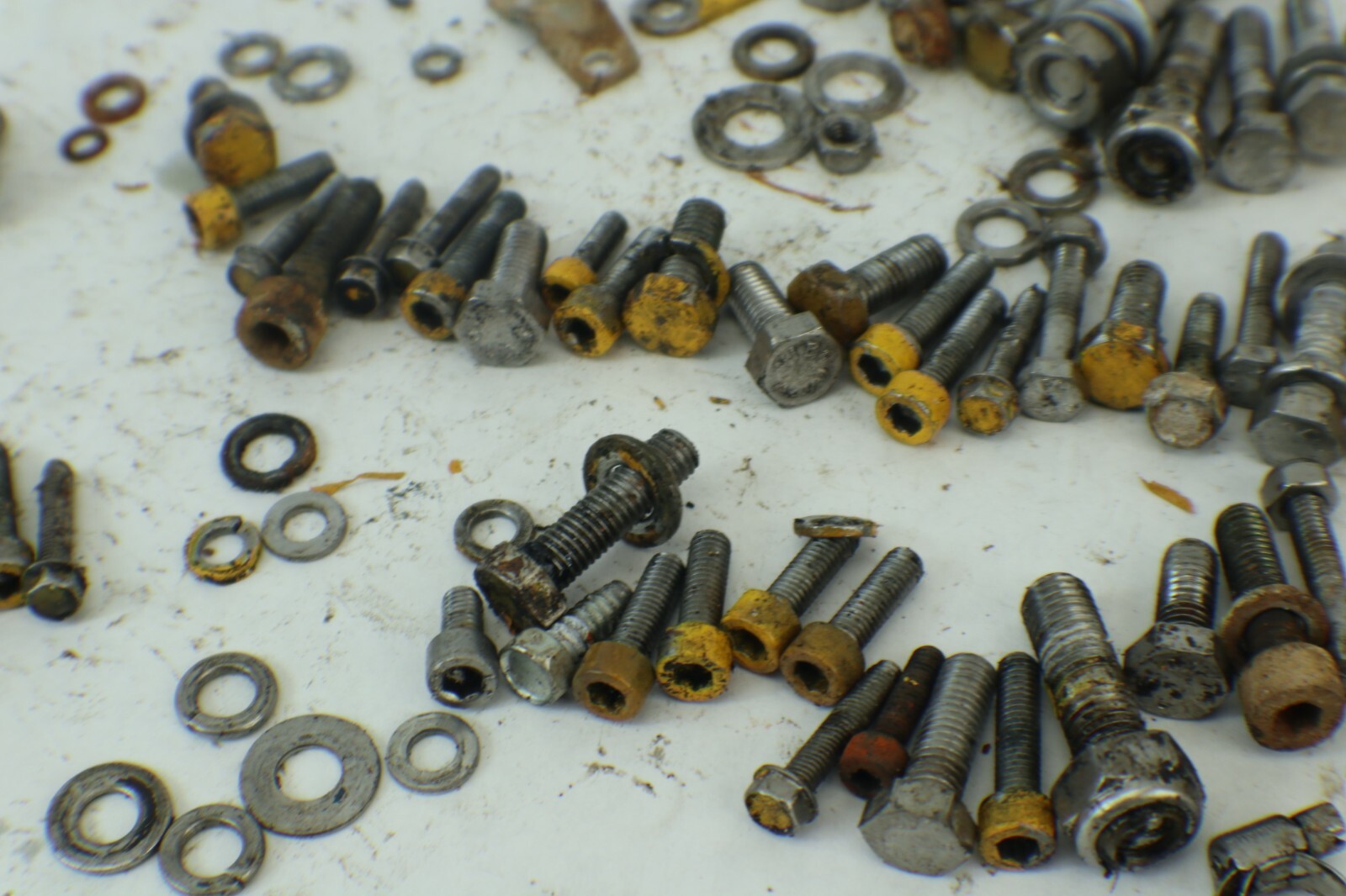 OEM 1990 90 SEADOO SP XP MISC HARDWARE BOLTS SCREWS CLAMPS PARTS - Image 3