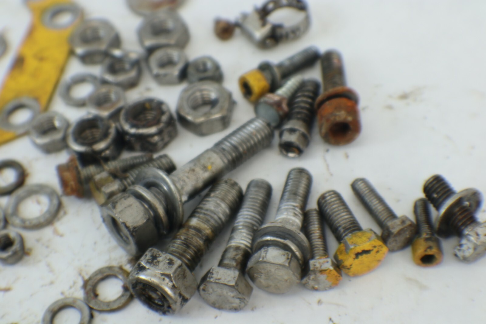 OEM 1990 90 SEADOO SP XP MISC HARDWARE BOLTS SCREWS CLAMPS PARTS - Image 11