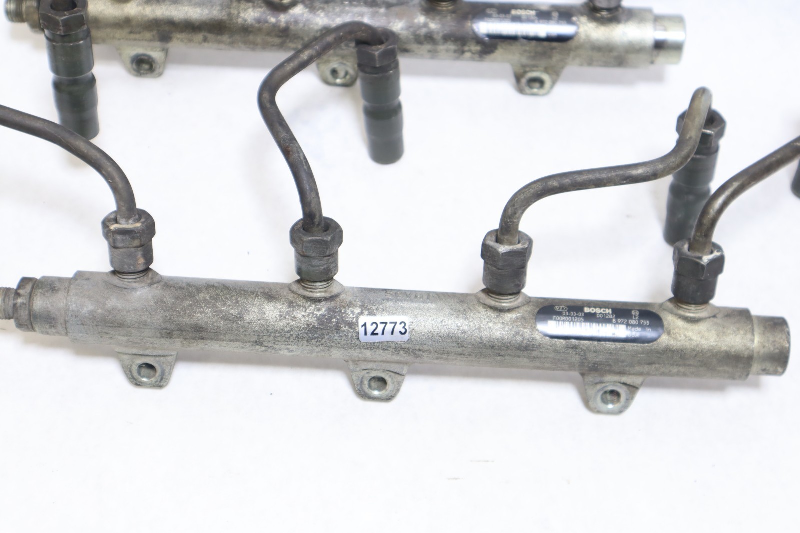 01-04 Duramax LB7 High Pressure Fuel Rail Set OEM Bosch 8972080751 - Image 3
