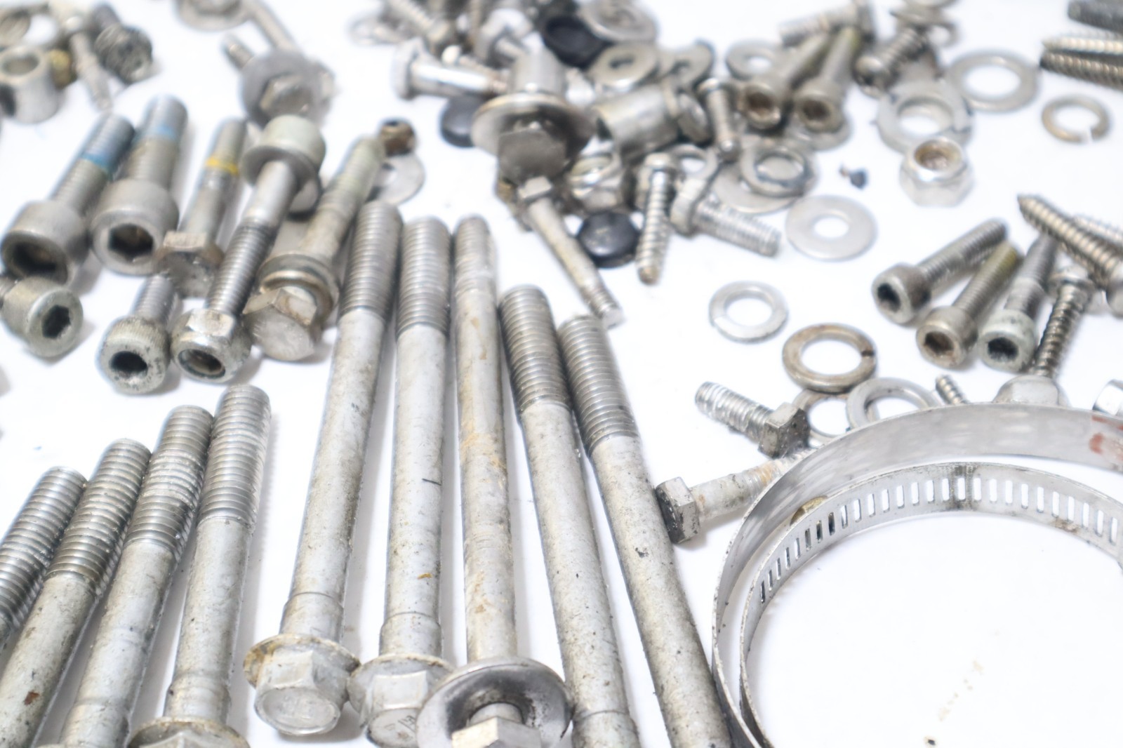 2003 SEA DOO GTI mixed bolts MISC HARDWARE KIT / NUTS BOLTS BRACKETS - Image 10