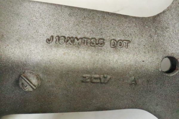05-2007 2006   hyosung gv650 avitar front wheel rim straight USED - Image 8