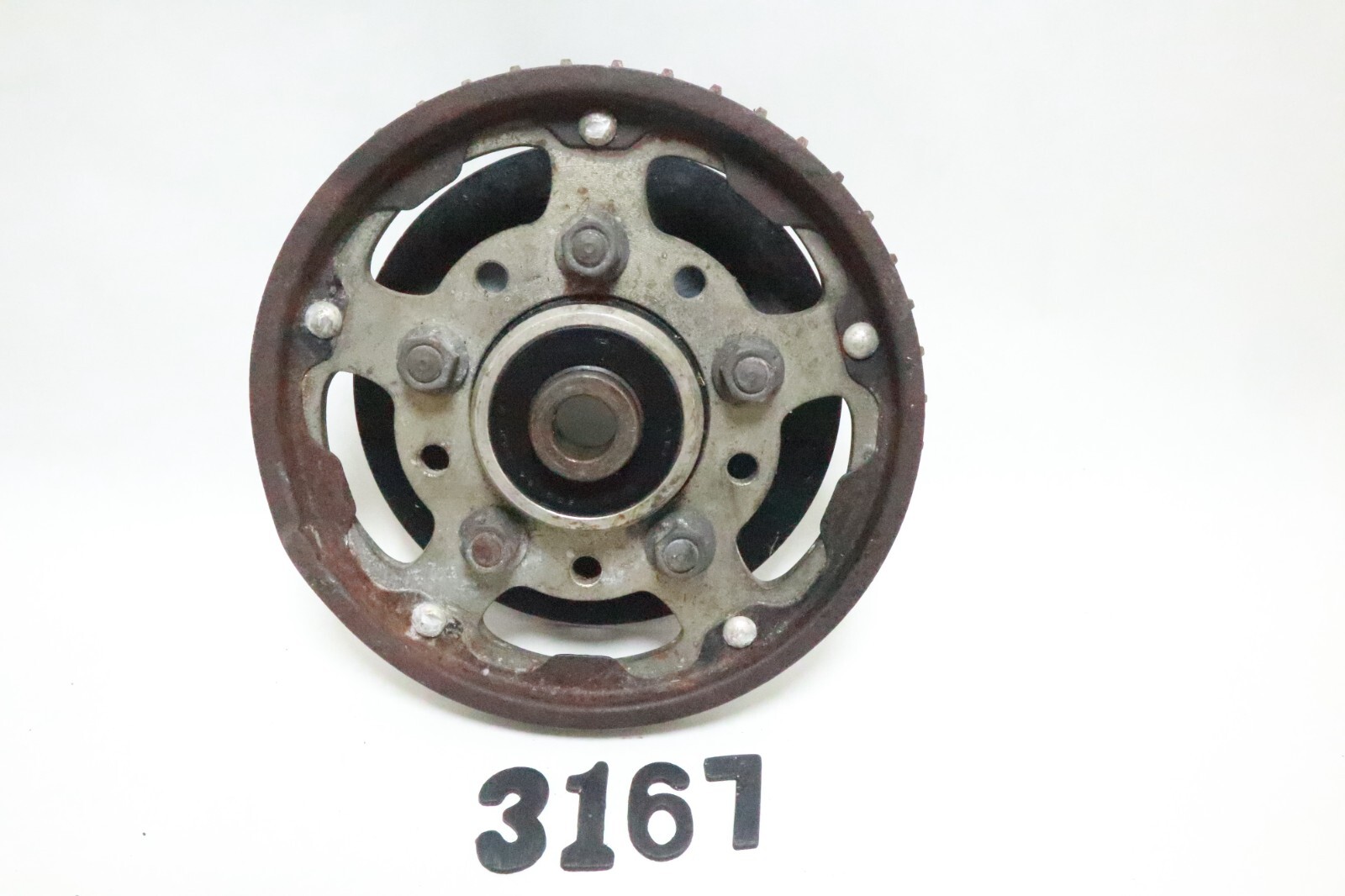 HONDA INTERCEPTOR 1000 700 750 V45 OEM REAR HUB 42610-MB2-670 MH36 - Image 2