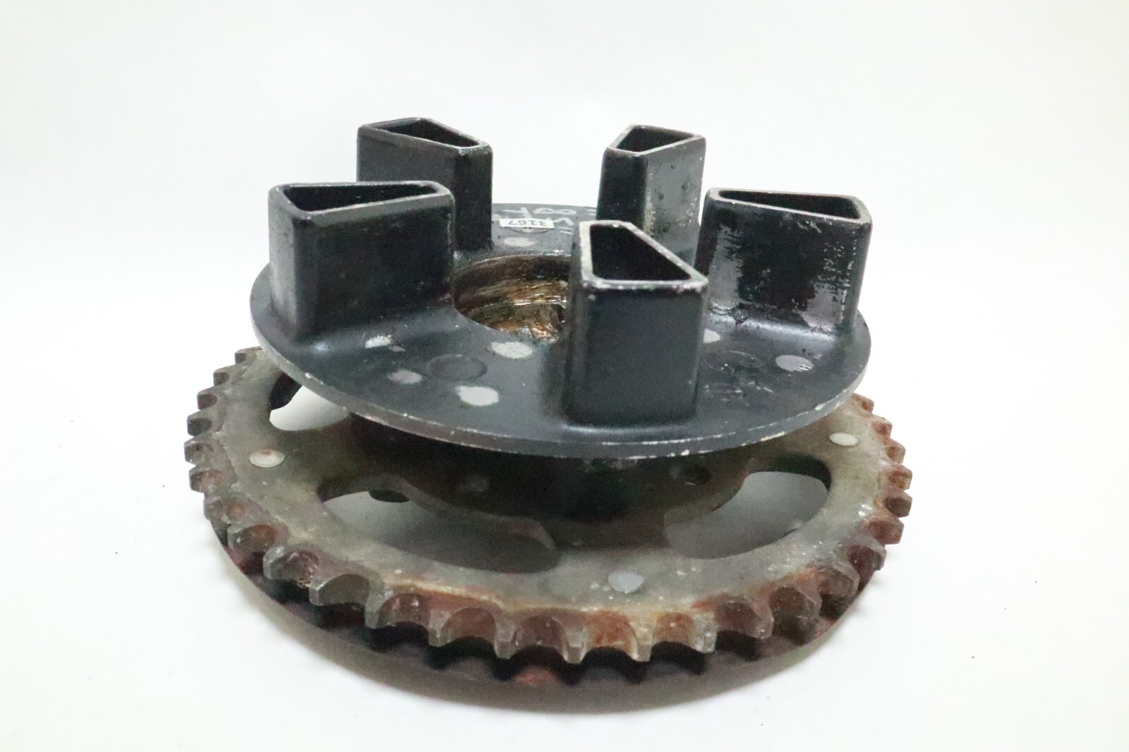 HONDA INTERCEPTOR 1000 700 750 V45 OEM REAR HUB 42610-MB2-670 MH36 - Image 7
