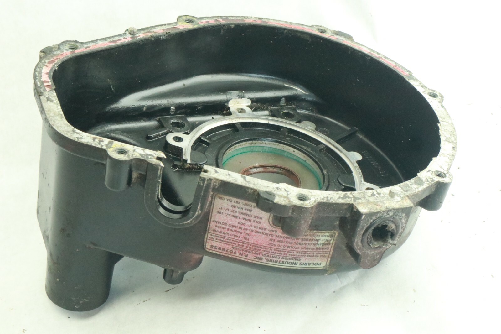Polaris 2001 Virage 700 OEM Flywheel Stator Front Cover Case Cap - Image 5