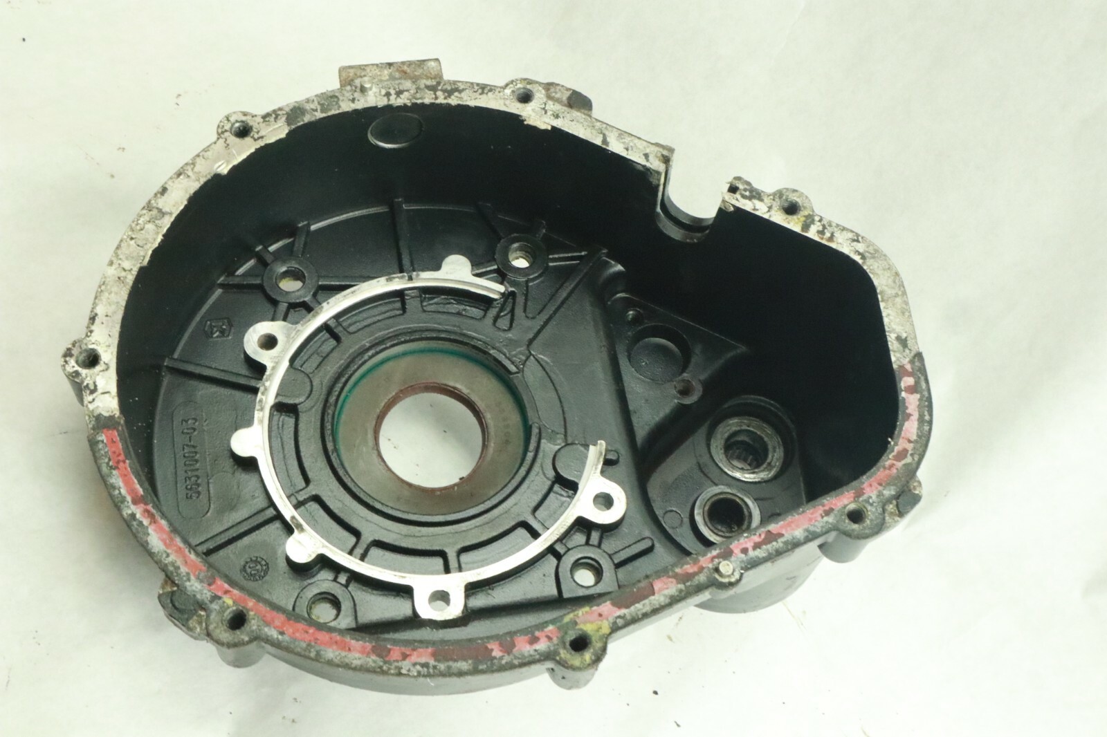 Polaris 2001 Virage 700 OEM Flywheel Stator Front Cover Case Cap - Image 6