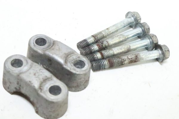 1999-2006  Kawasaki Bayou 220  250 Handlebar Clamp Mounts  46012-1168 USED - Image 10