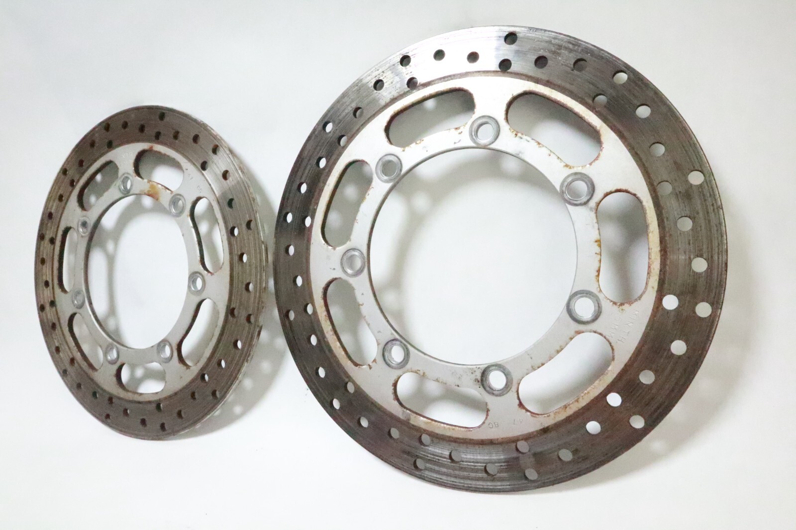 99-05 KAWASAKI VULCAN 1500 VN1500G NOMAD FRONT BRAKE ROTORS 41080-1447-CM - Image 7