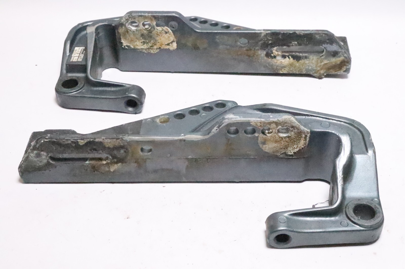 2001-2004 YAMAHA 50 hp CLAMP BRACKET ASSY 62Y-43112-00-4D + 62Y-43111-00-4D - Image 7