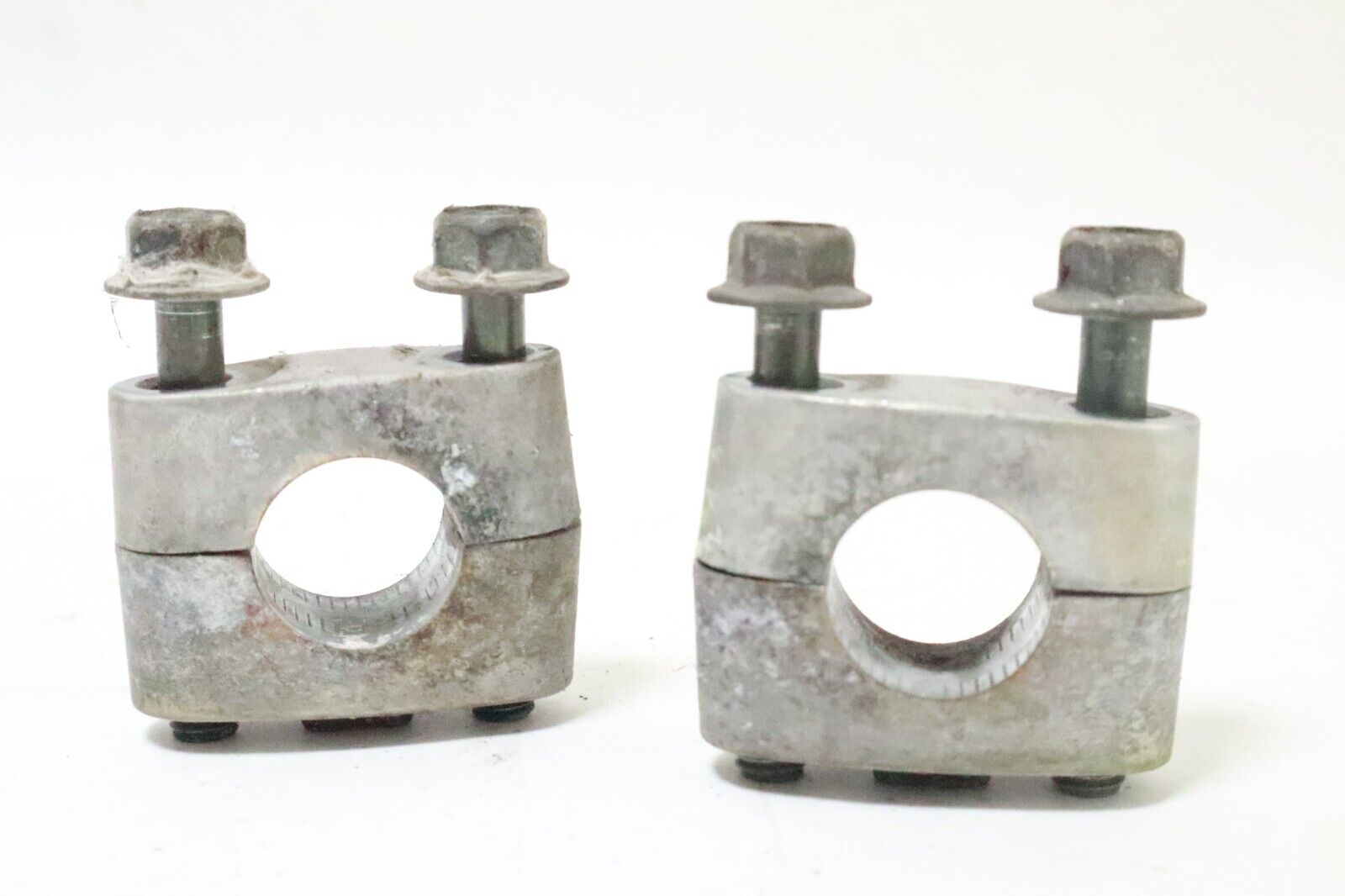 YAMAHA Wolverine Big Bear Grizzly Handlebar Block Lower/Upper P/N: 2HR-23442-00-98 USED - Image 2