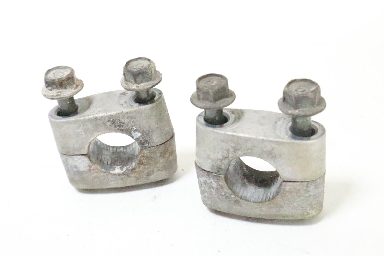 YAMAHA Wolverine Big Bear Grizzly Handlebar Block Lower/Upper P/N: 2HR-23442-00-98 USED - Image 3