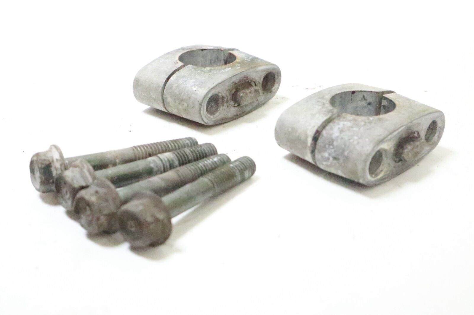 YAMAHA Wolverine Big Bear Grizzly Handlebar Block Lower/Upper P/N: 2HR-23442-00-98 USED - Image 8