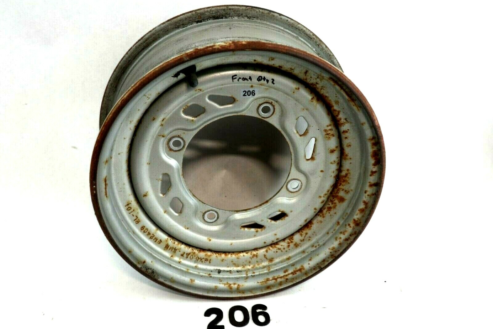 07 POLARIS HAWKEYE sportsman 300 4X4 OEM FRONT RIM 1521094-486