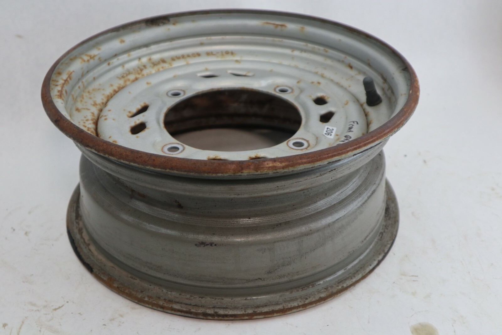 07 POLARIS HAWKEYE sportsman 300 4X4 OEM FRONT RIM 1521094-486 - Image 6