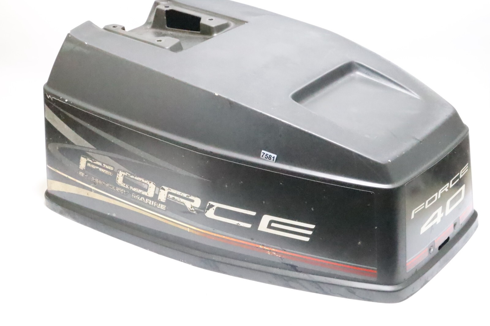 819748A4 Top Cowling Cowl Engine Cover for Force ELPT40 2 Cyl Outboard