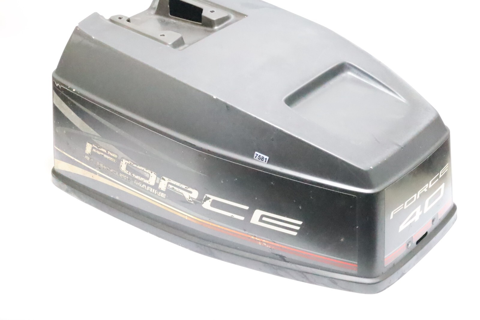 819748A4 Top Cowling Cowl Engine Cover for Force ELPT40 2 Cyl Outboard - Image 4
