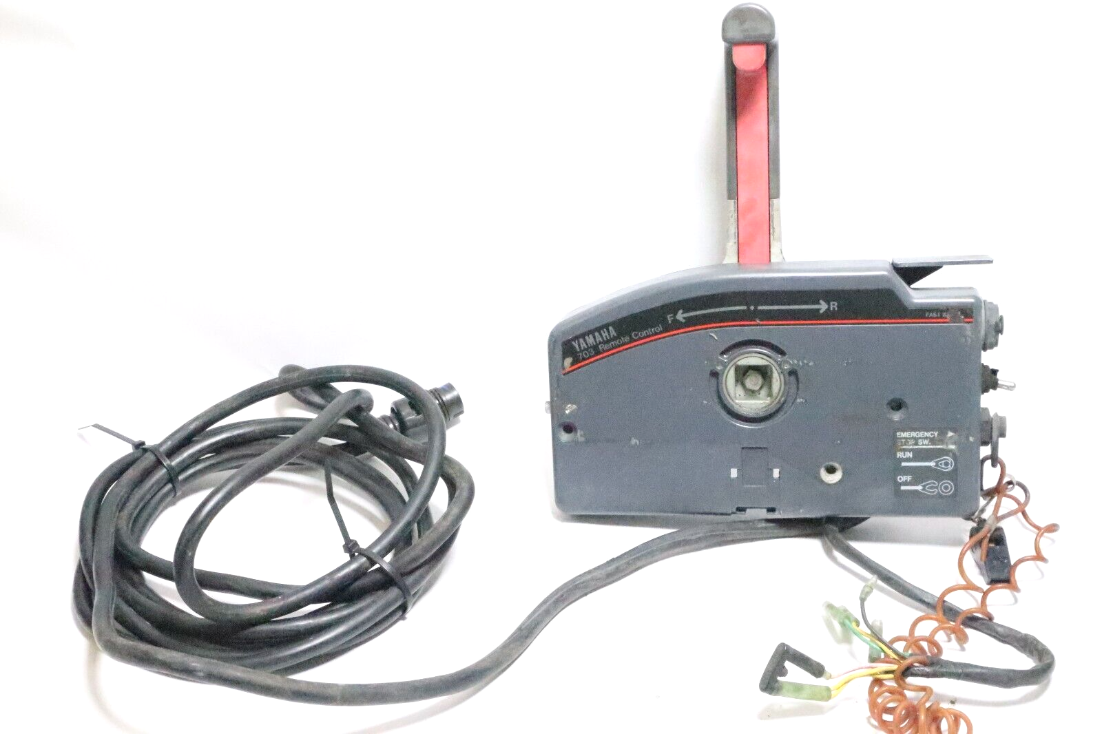 YAMAHA 703 REMOTE CONTROL BOX - NO KEY NO COVER 15FT HARNESS - Image 2