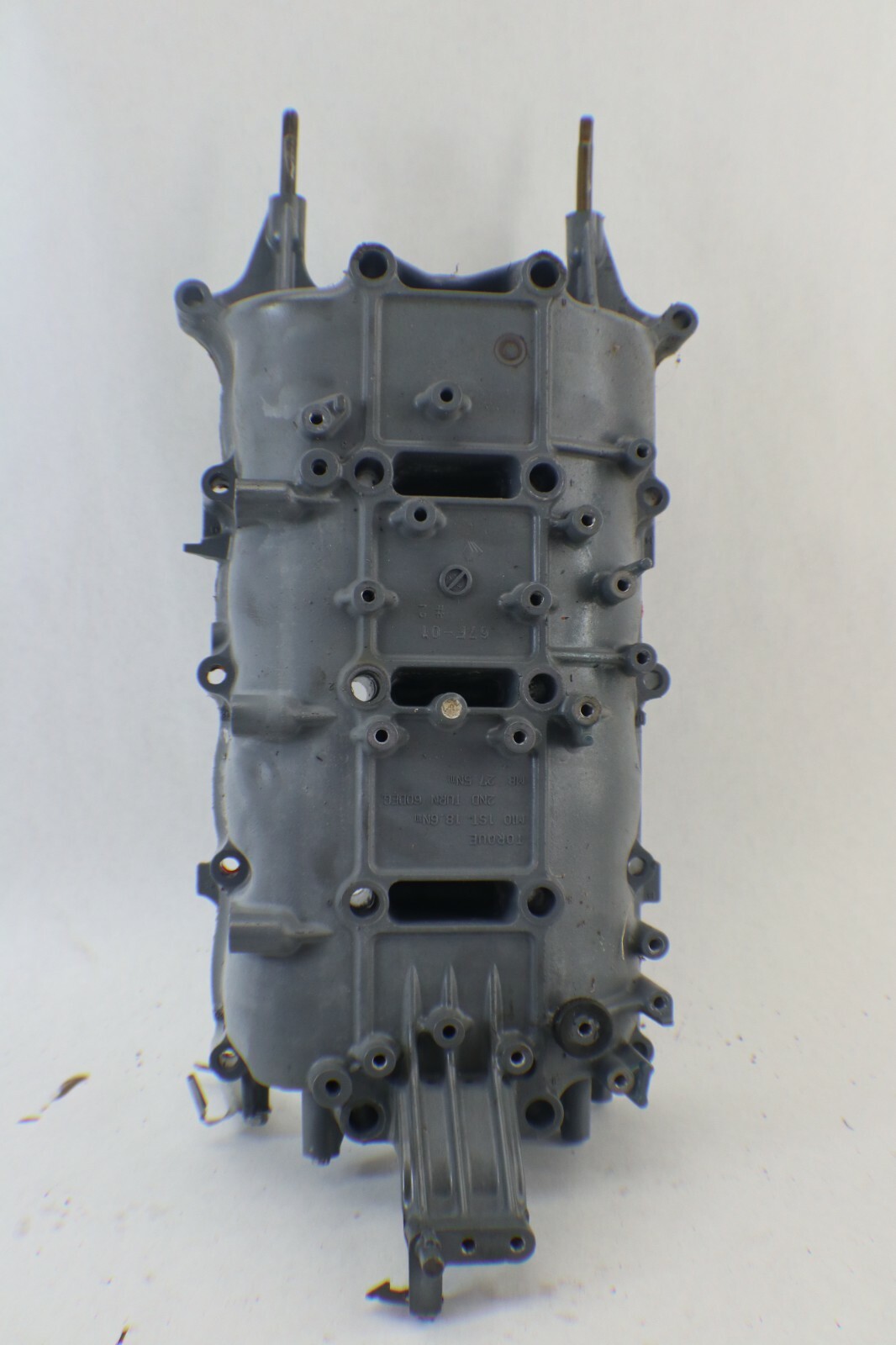 2005 2006 Yamaha f90 f75 6D8-15100-01-1S bottom Crankcase half - Image 4
