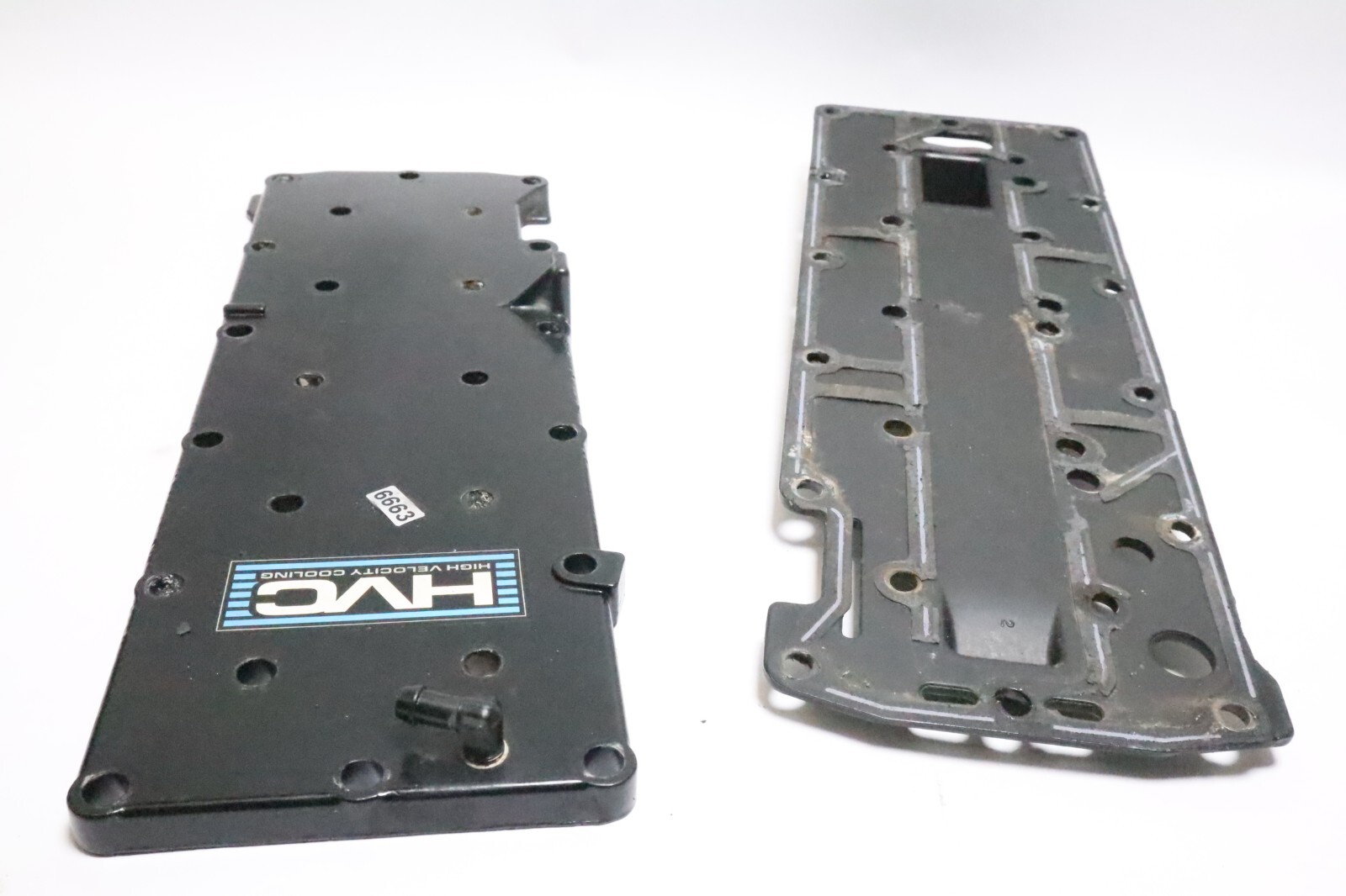 Mercury Mariner 70-90 HP In Line 3 2 Stroke 24 Bolt Exhaust Plate & Cover Set - Image 6