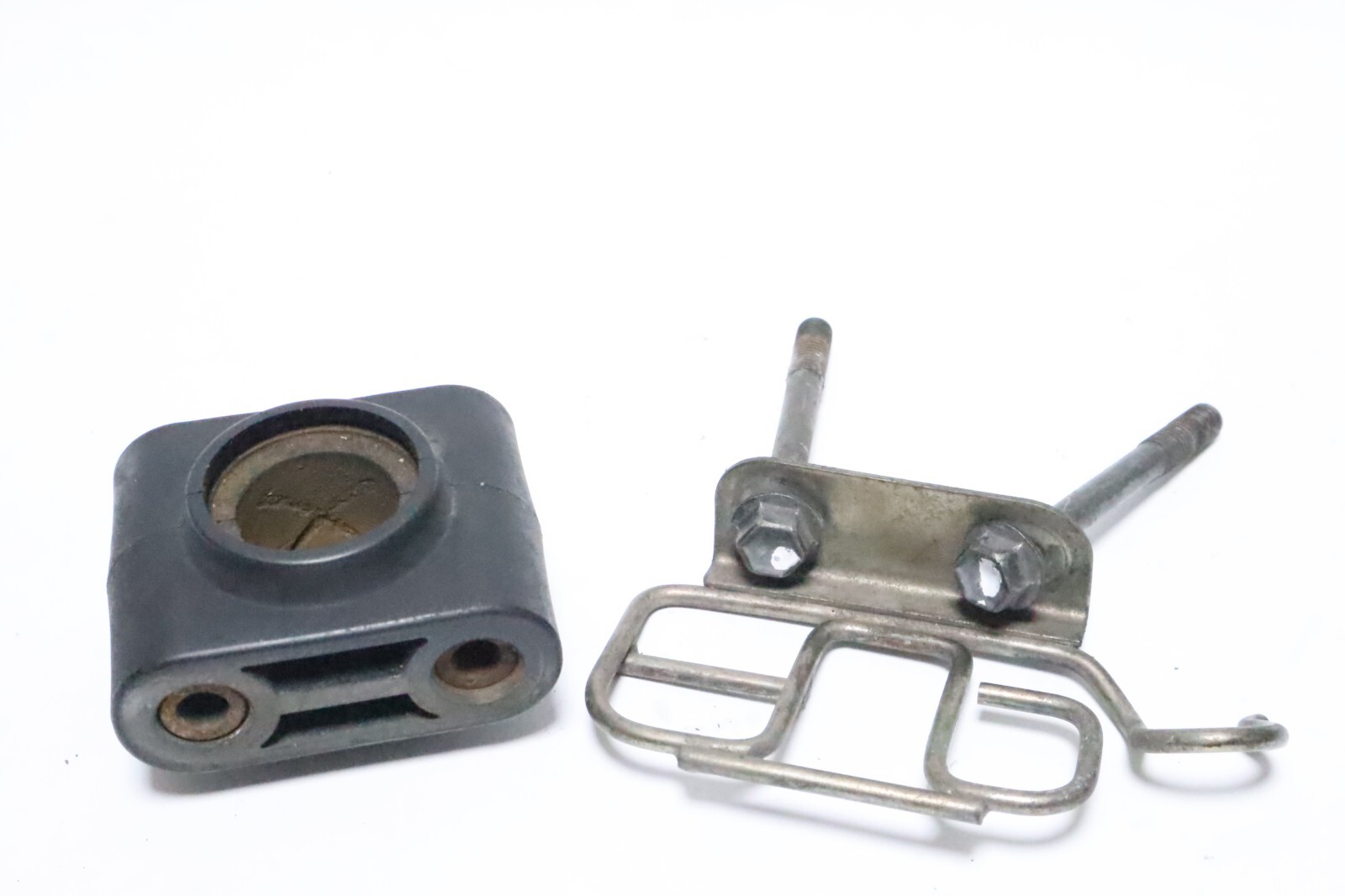 03-14 Suzuki Quadsport Z400 Steering Column Stay Bracket Clamp 9428 - Image 7