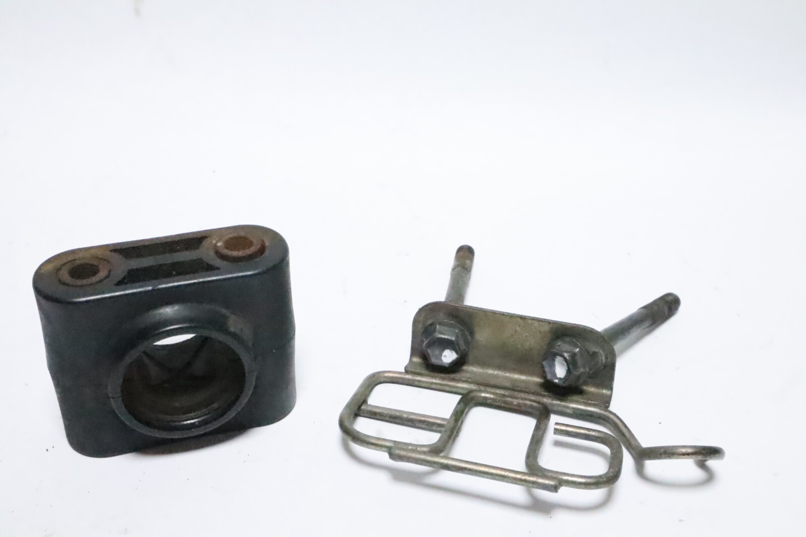 03-14 Suzuki Quadsport Z400 Steering Column Stay Bracket Clamp 9428 - Image 8