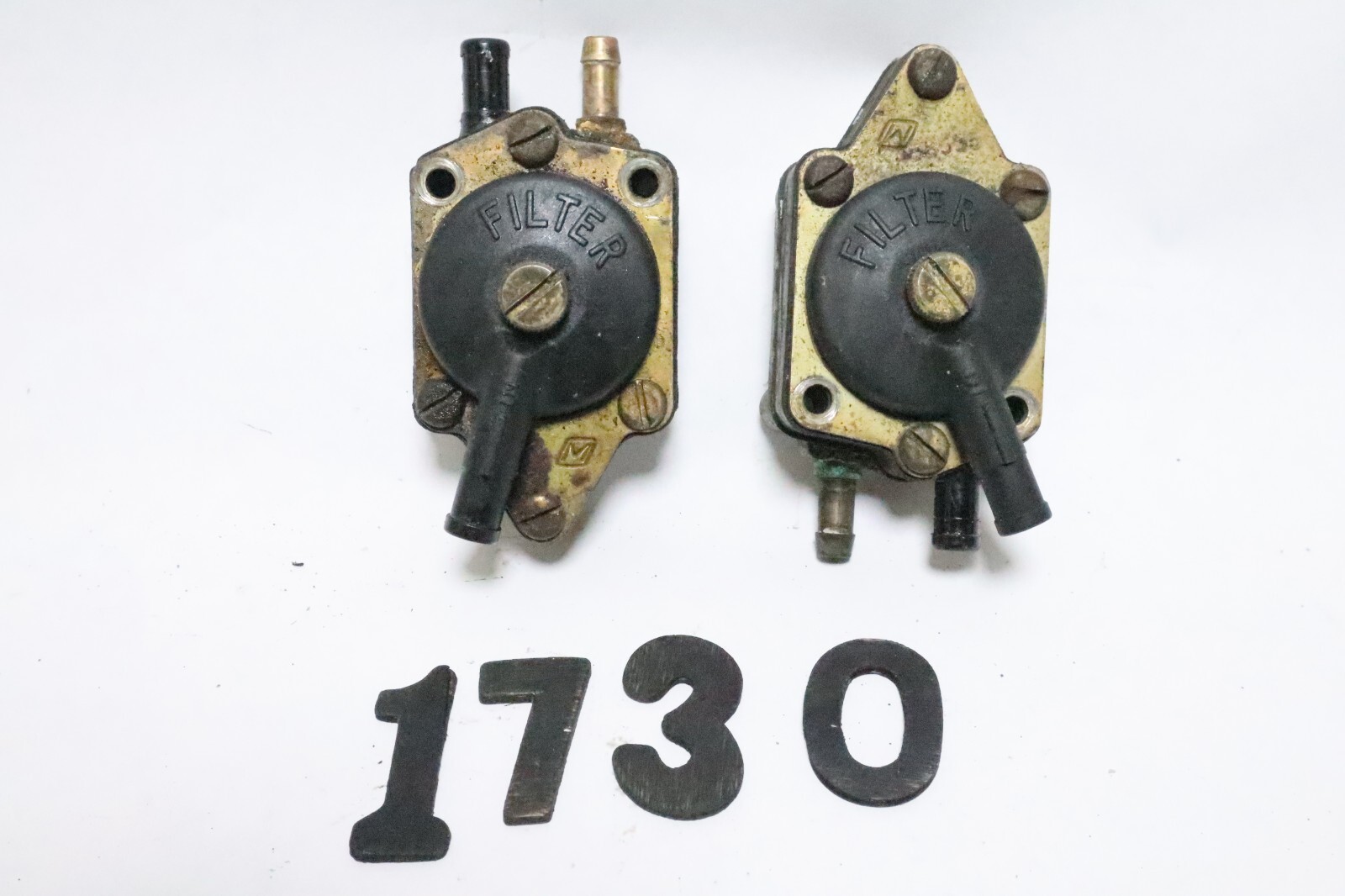 2 lower & upper FUEL PUMP JOHNSON EVINRUDE OMC 0388555 0383765 0382872 0389440 - Image 2