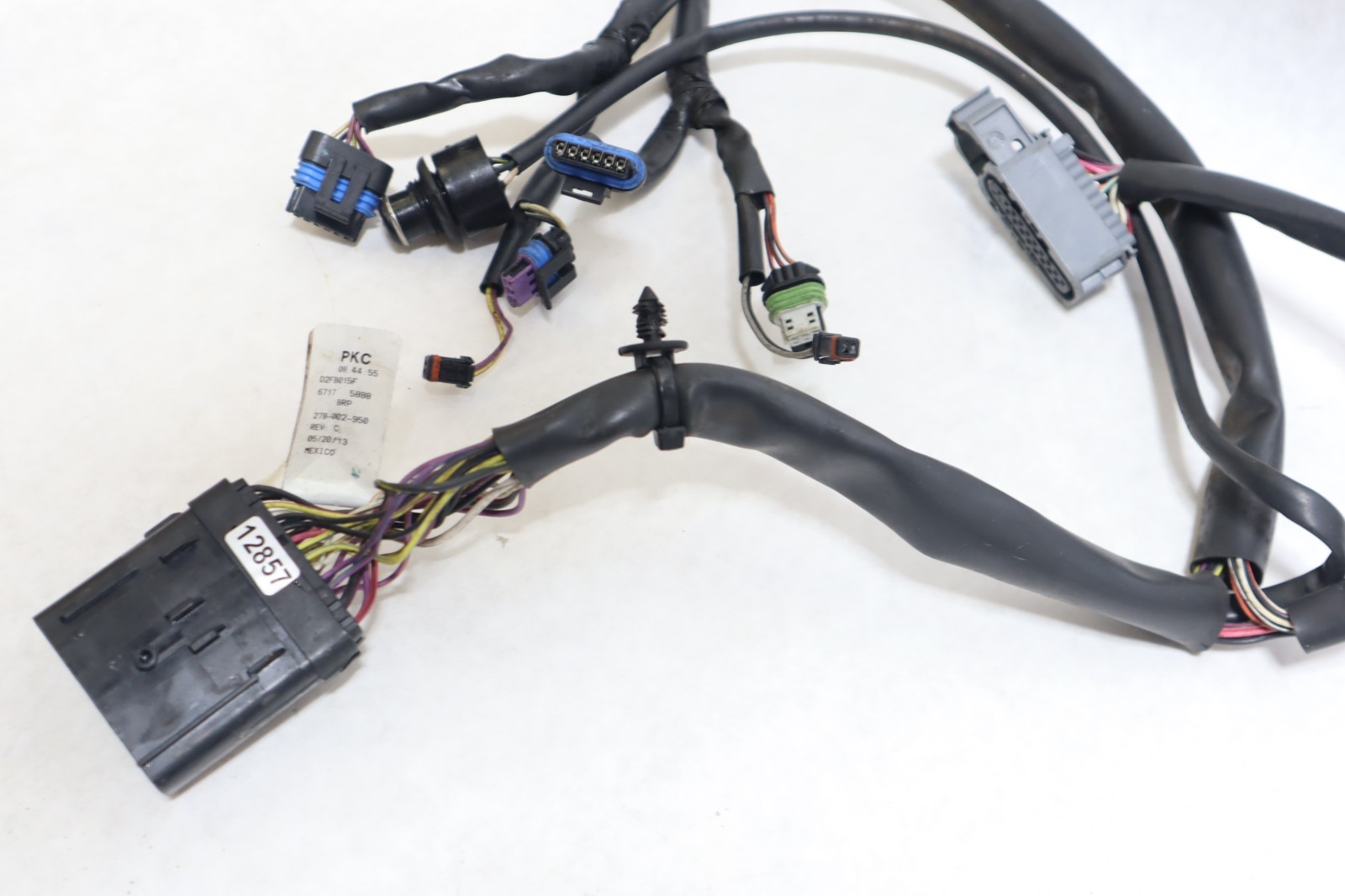 2012-2014 Sea-Doo GTX LTD iS 155 OEM Steering Wiring Harness 278002950 278002788 - Image 2