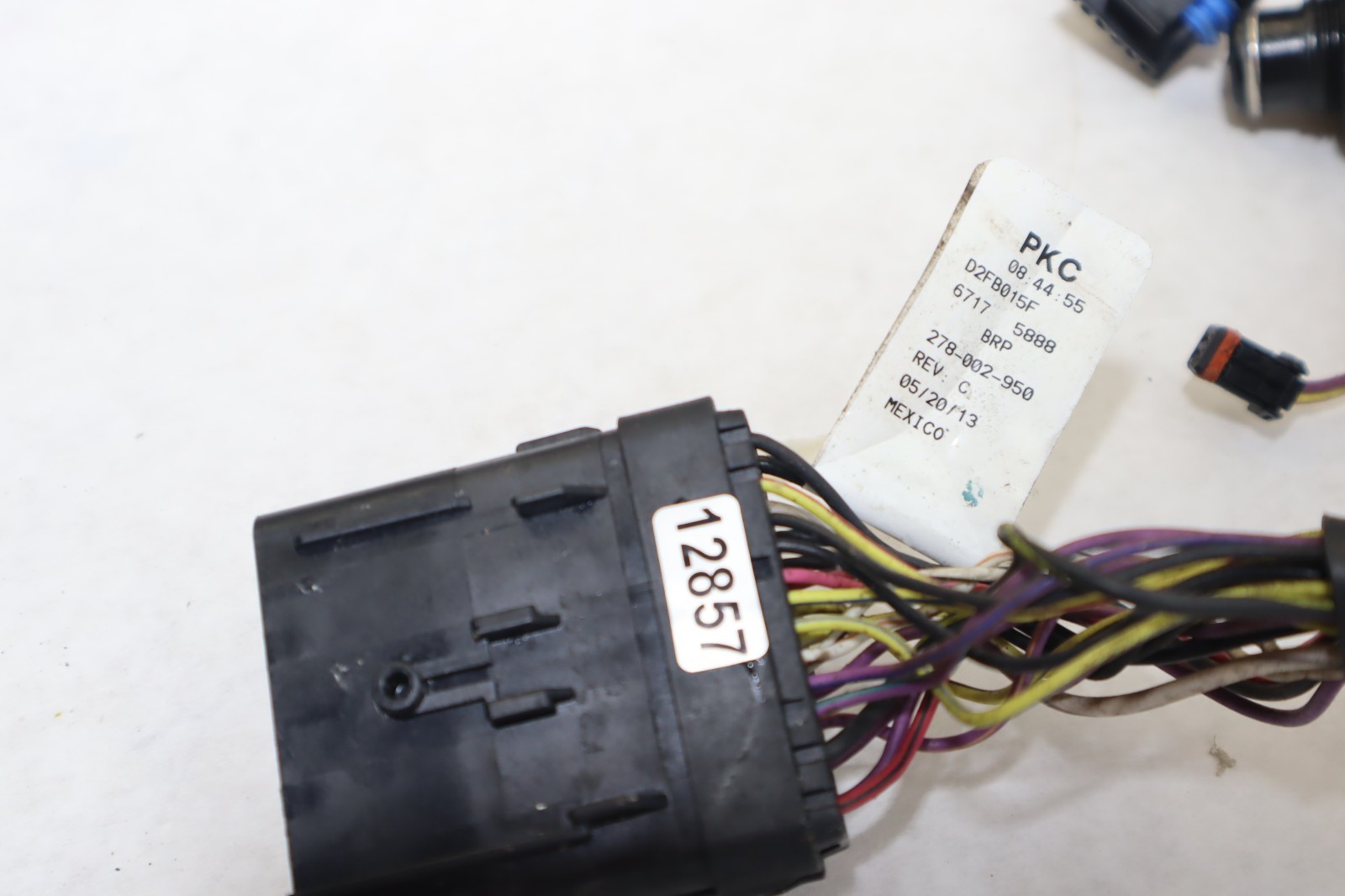 2012-2014 Sea-Doo GTX LTD iS 155 OEM Steering Wiring Harness 278002950 278002788 - Image 3