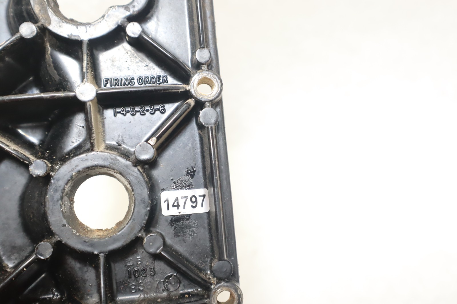 78-88 MERCURY & MARINER 90 115 140 INLINE 6 OEM CYLINDER BLOCK COVER PLATE - Image 3