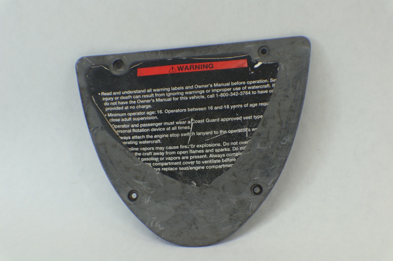 OEM POLARIS 1997 2000 785 900 1050 JET SKI CONSOLE PANEL ACCESS LID - Image 3