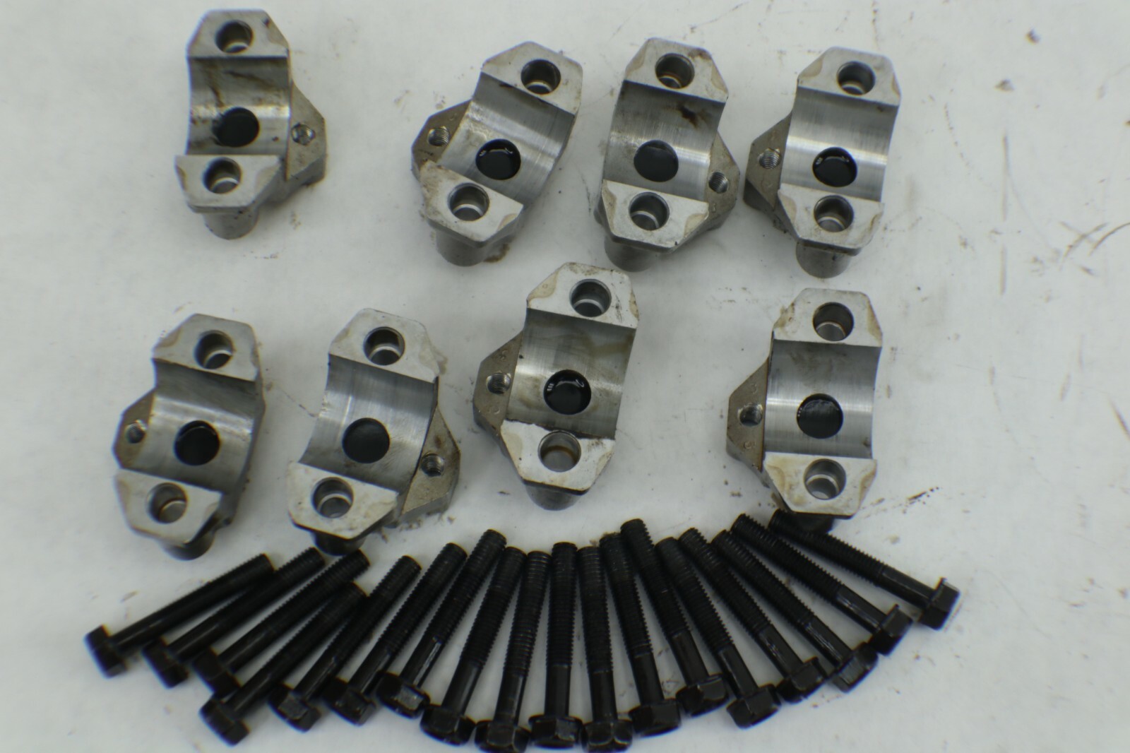 99-2013 2006 Yamaha Royal Star 1300 exhaust Camshaft Cam Cover Mount Caps Set - Image 6