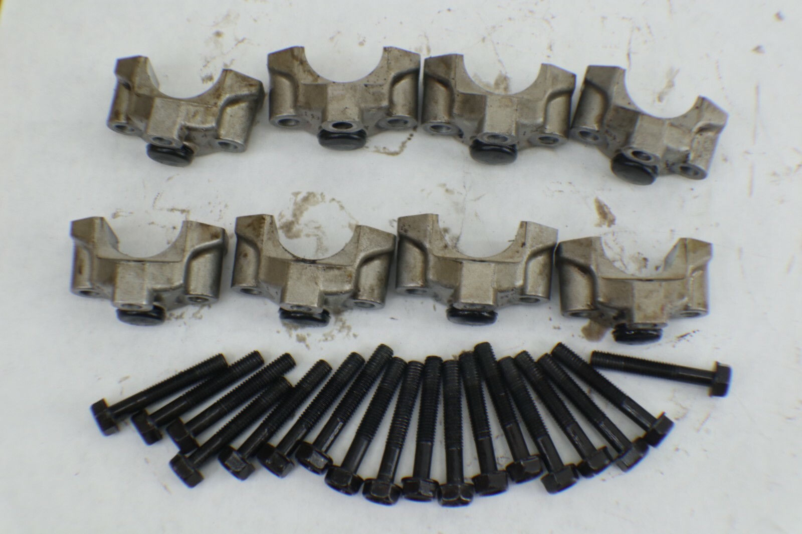 99-2013 2006 Yamaha Royal Star 1300 exhaust Camshaft Cam Cover Mount Caps Set - Image 10