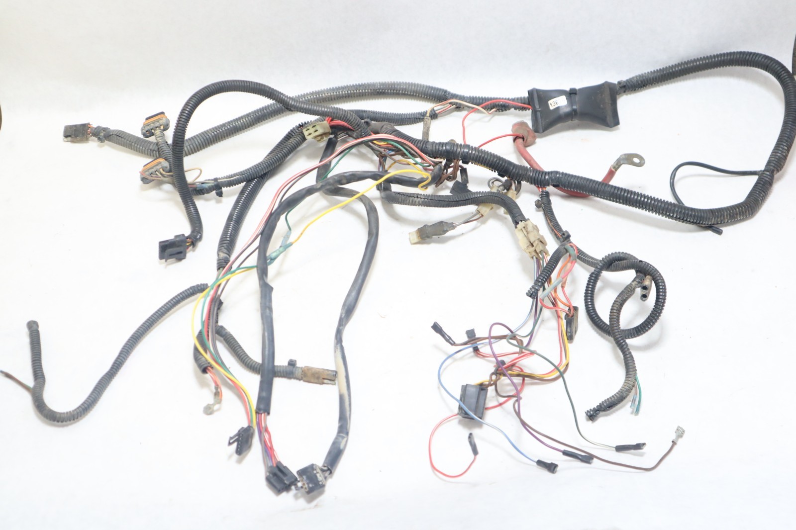 1999 Polaris Sportsman 500 Oem Main Wiring Harness 2460661 has cuts - Image 2