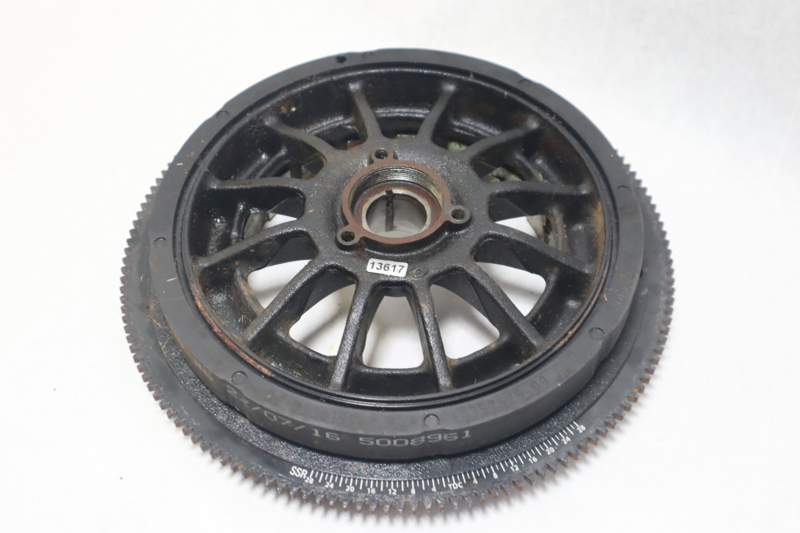 Evinrude 150 - 300 HP E-Tec Outboard Flywheel 5011559 5008961 need maget repair
