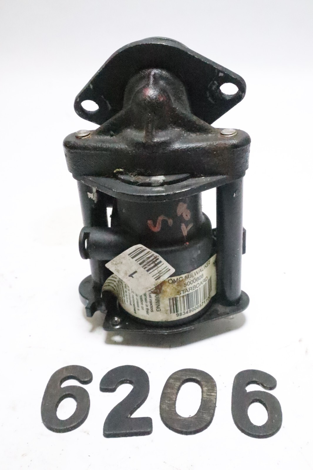 JOHNSON EVINRUDE OMC # 5000774 STB FUEL INJECTOR ASSY - Image 2