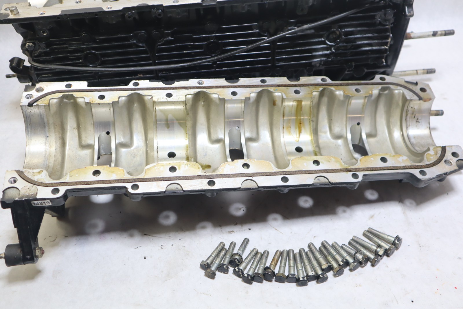 Mercury Crankcase Block 115 HP 6cyl 852-7740A3 Tower Of Power - Image 5