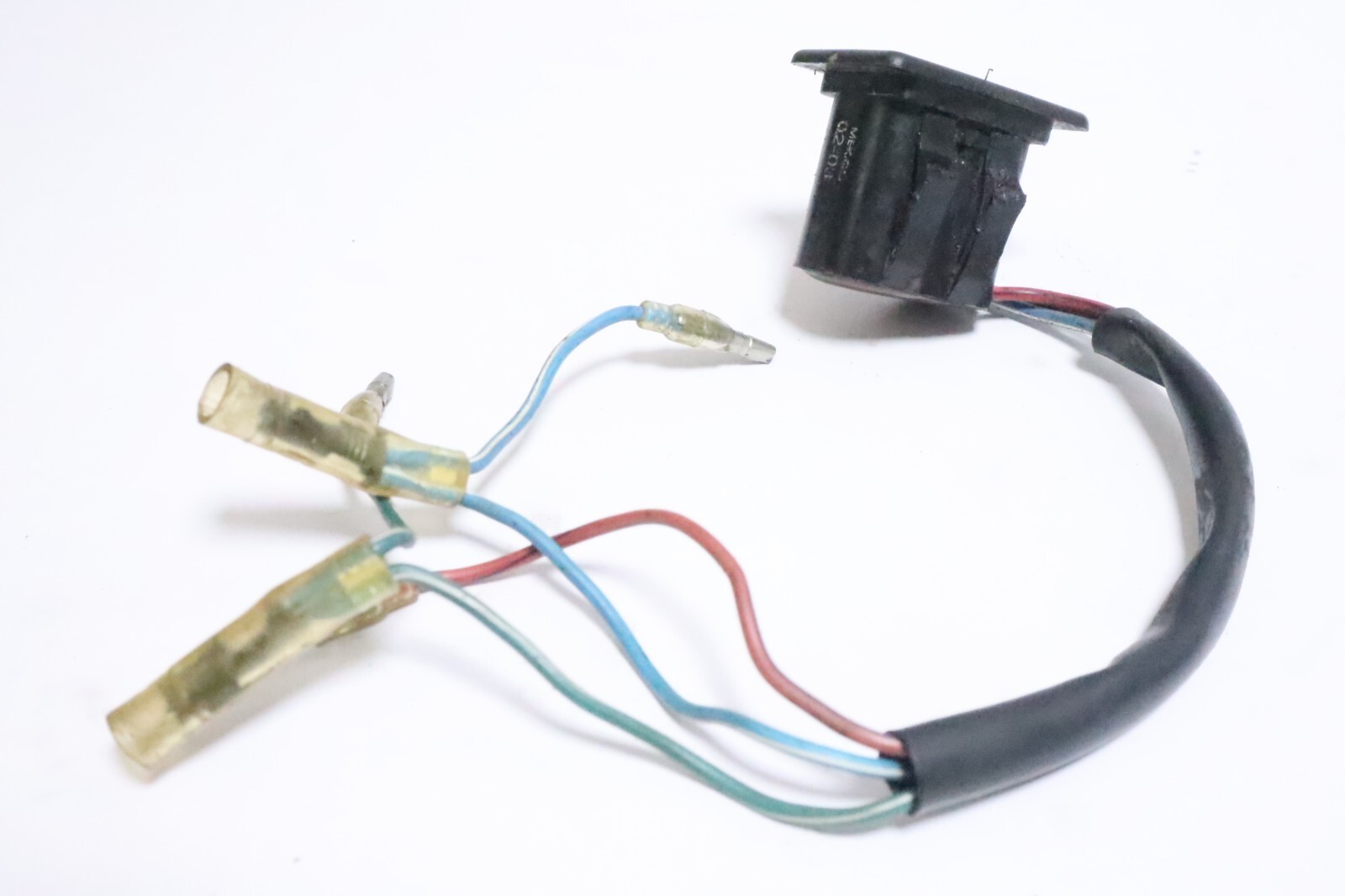 Mercury Mariner 87-856990 Outboard Bottom Cowl Up Down Trim Tilt Switch Plug OE - Image 3