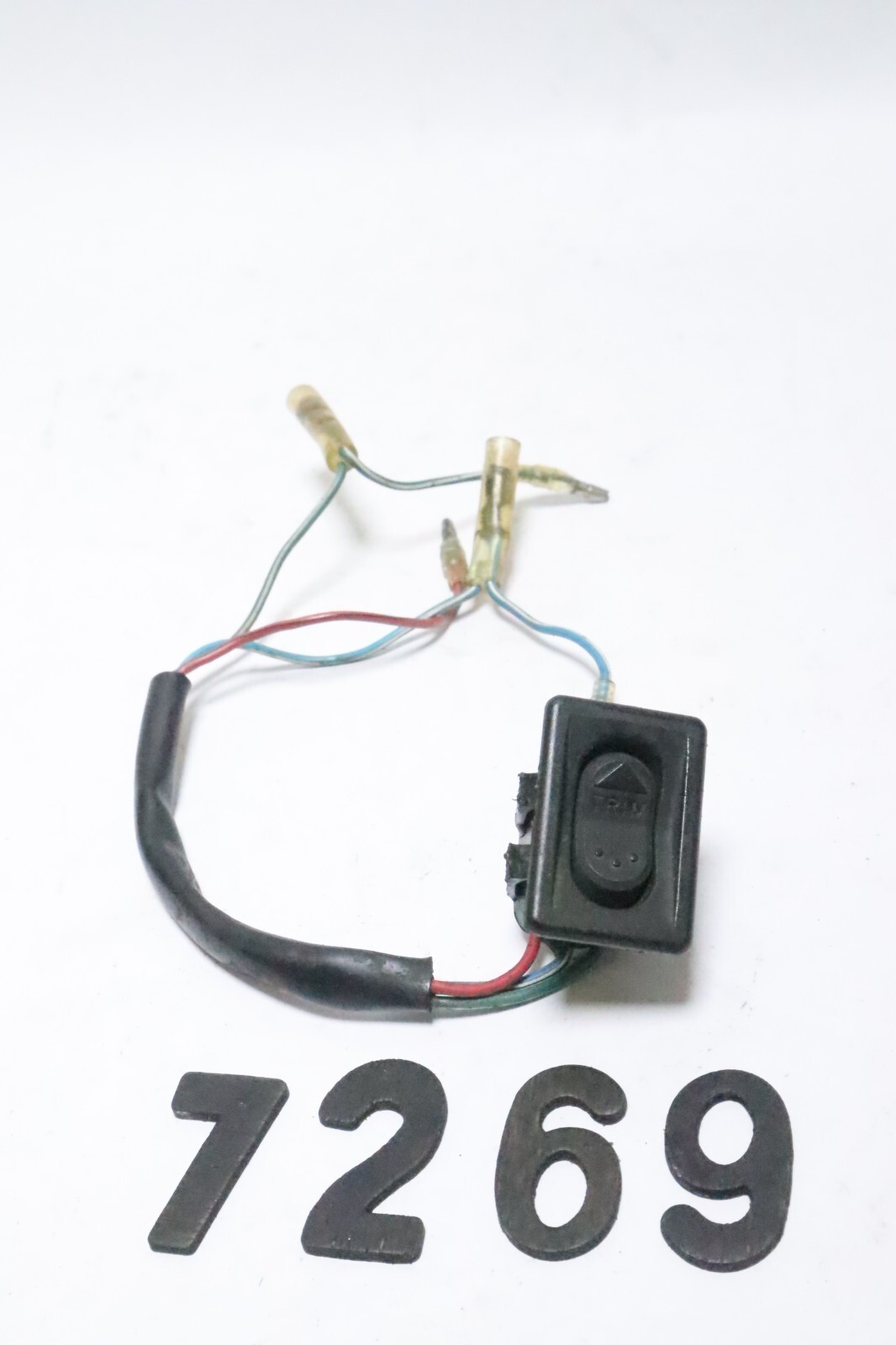 Mercury Mariner 87-856990 Outboard Bottom Cowl Up Down Trim Tilt Switch Plug OE - Image 11