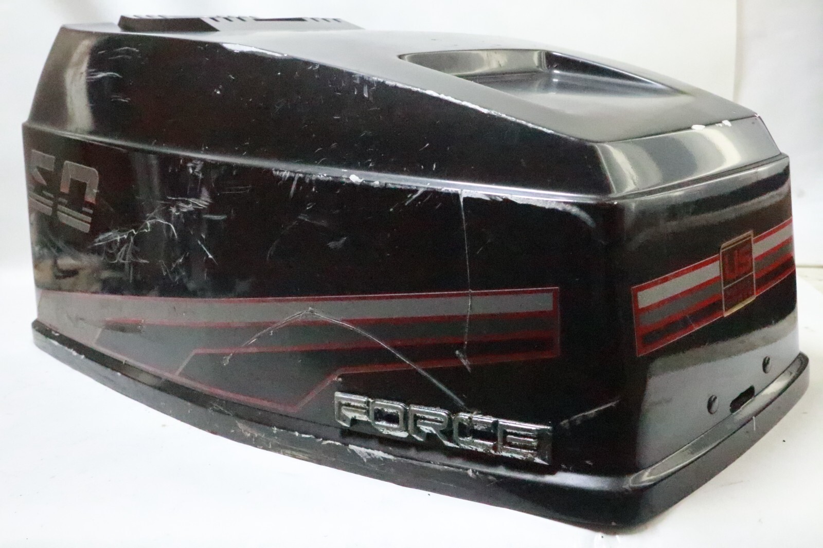 F2C691712 Mercury Force 1989 Engine Hood Cowl Cowling Cover 50 HP