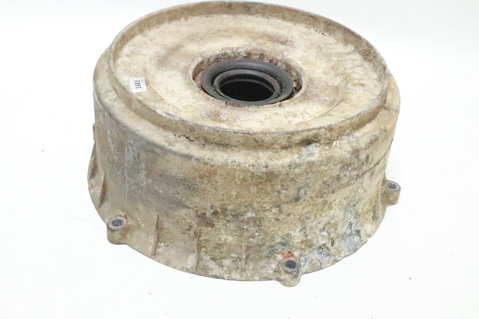 1985 Honda Fourtrax 250 Trx250 2x4 Rear Back Brake Drum Dust Cover - Image 6