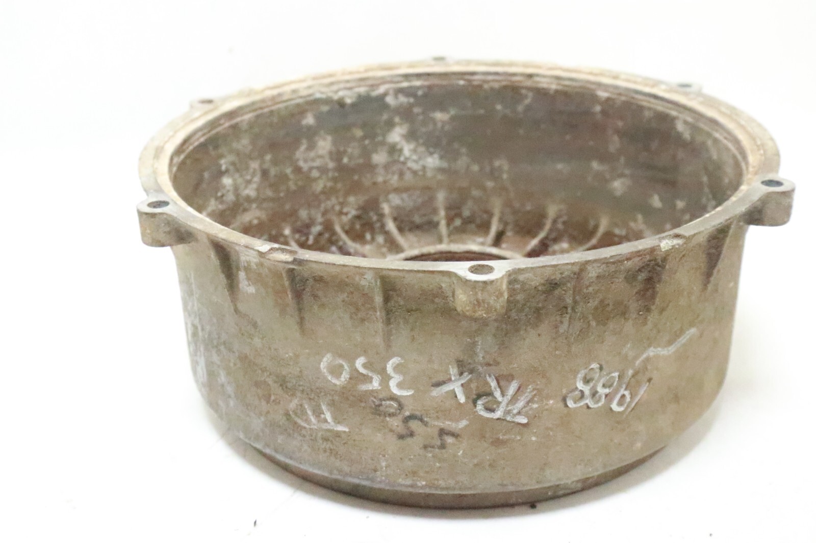 1985 Honda Fourtrax 250 Trx250 2x4 Rear Back Brake Drum Dust Cover - Image 10