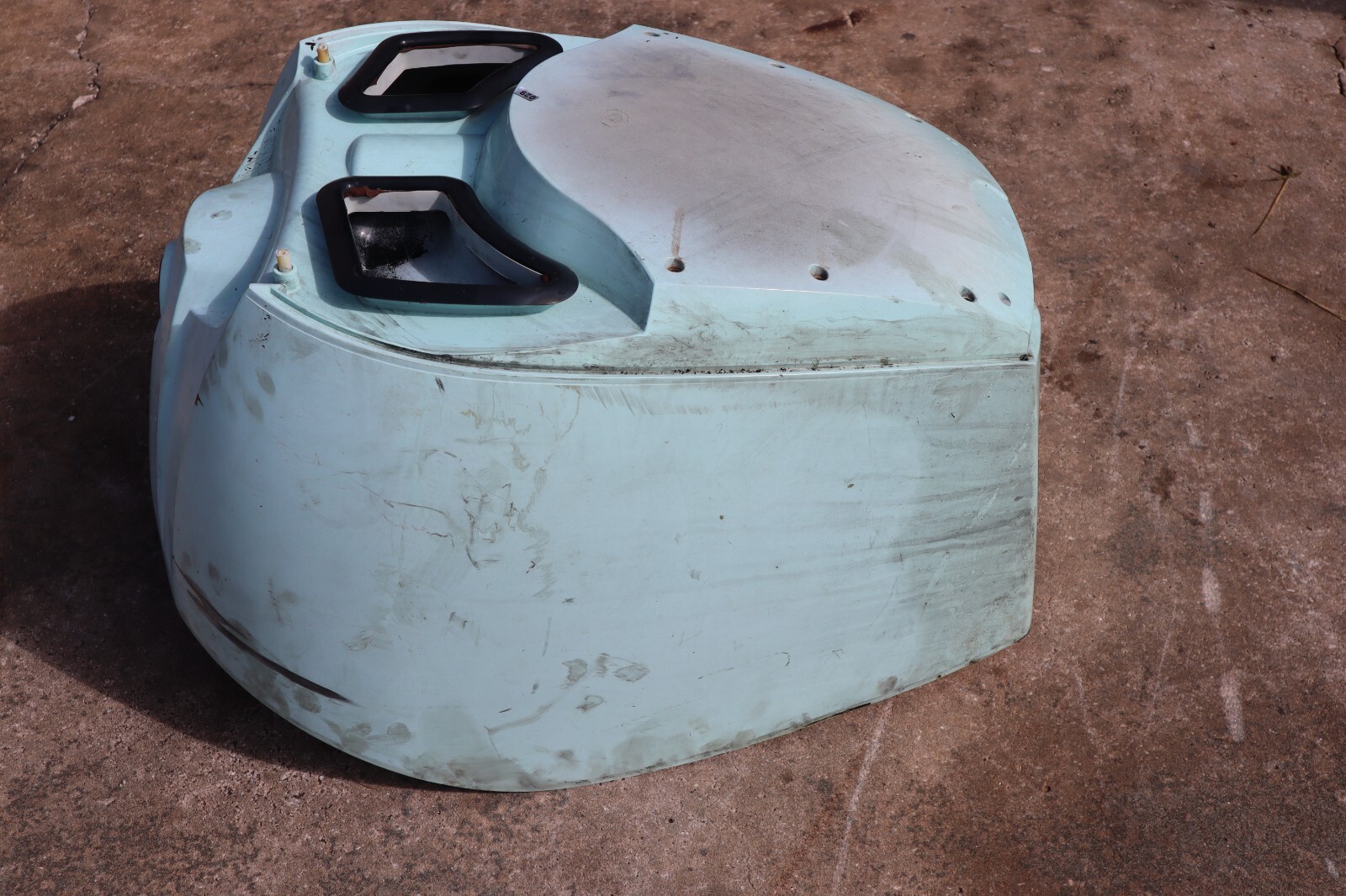 EVINRUDE ETEC 200-250 300 HP ENGINE COVER BLUE 0285652, 285652