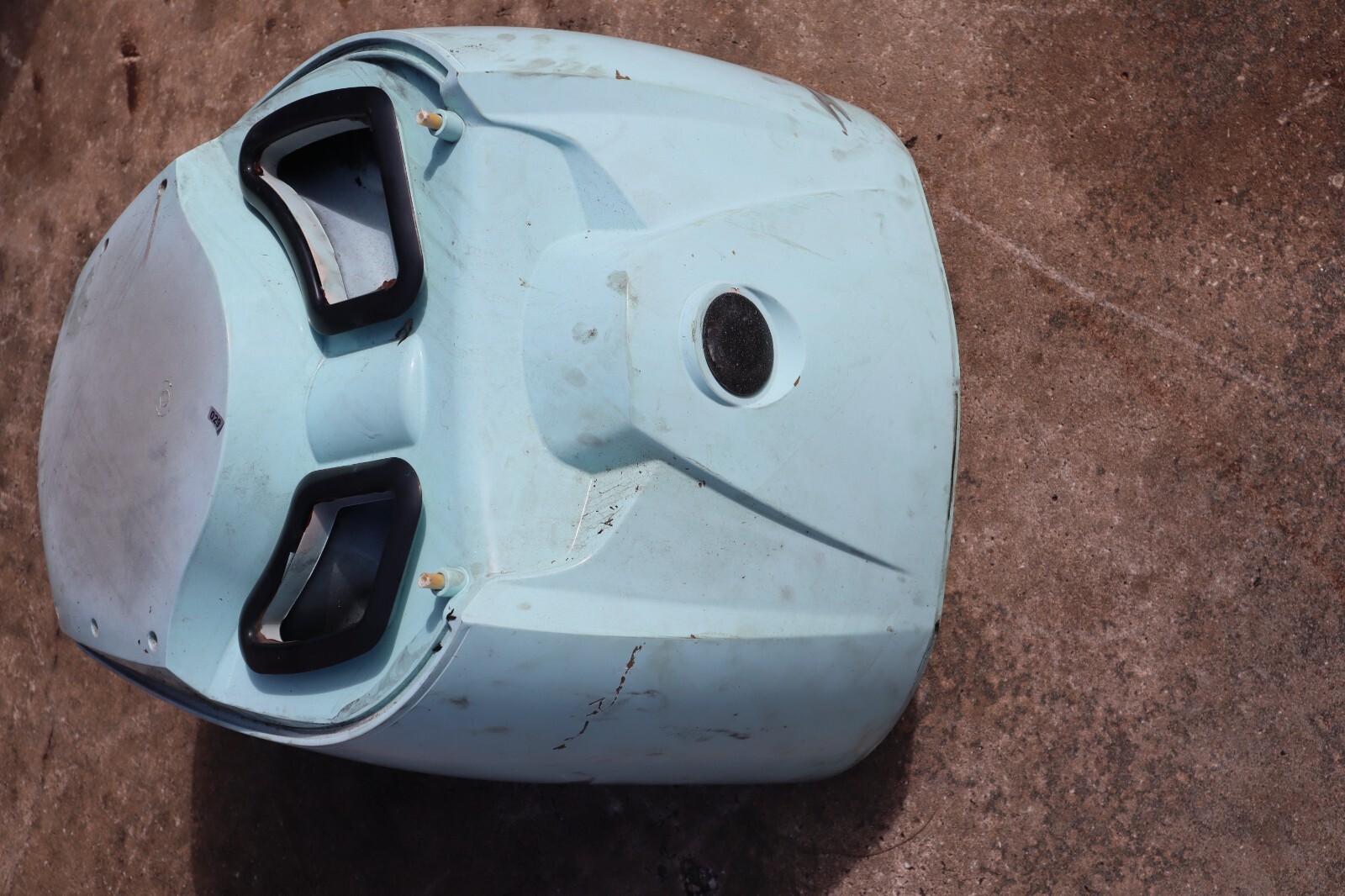 EVINRUDE ETEC 200-250 300 HP ENGINE COVER BLUE 0285652, 285652 - Image 5