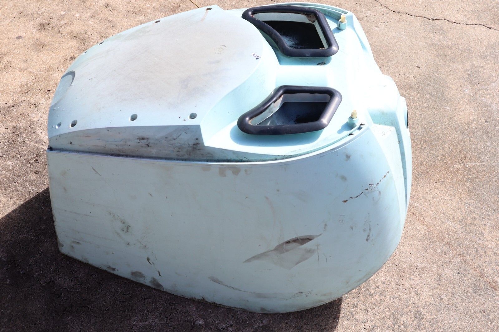 EVINRUDE ETEC 200-250 300 HP ENGINE COVER BLUE 0285652, 285652 - Image 7