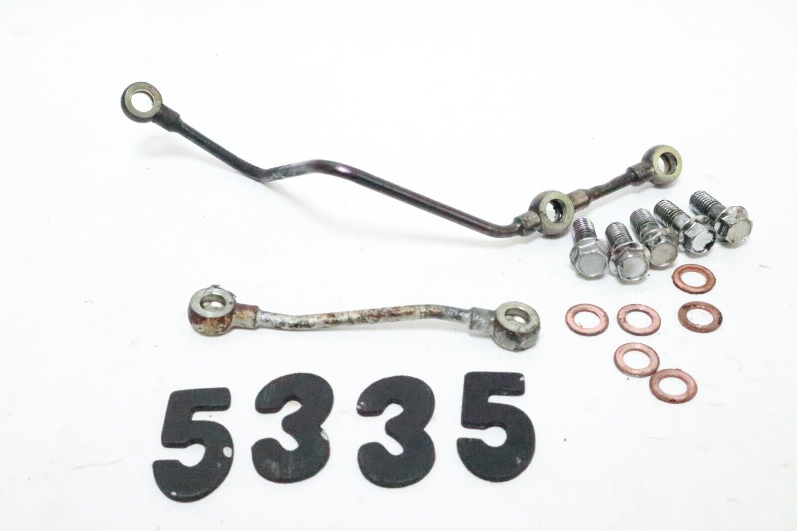 98 KAWASAKI VOYAGER XII OEM OUTSIDE OIL PIPE 32033-1940 MK25 USED - Image 9